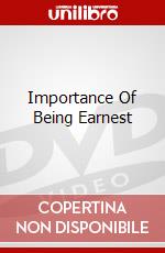 Importance Of Being Earnest dvd