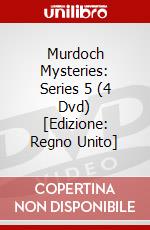 Murdoch Mysteries: Series 5 (4 Dvd) [Edizione: Regno Unito] dvd