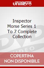 Inspector Morse Series 1 To 7 Complete Collection dvd