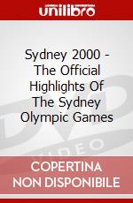 Sydney 2000 - The Official Highlights Of The Sydney Olympic Games dvd