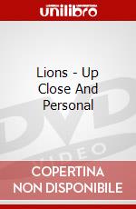 Lions - Up Close And Personal dvd