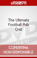 The Ultimate Football Pub Quiz dvd