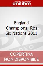 England Champions, Rbs Six Nations 2011 dvd