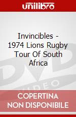 Invincibles - 1974 Lions Rugby Tour Of South Africa dvd