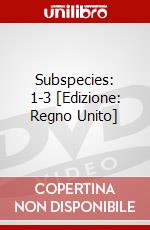Subspecies: 1-3 [Edizione: Regno Unito] dvd