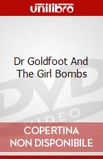 Dr Goldfoot And The Girl Bombs dvd