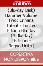 (Blu-Ray Disk) Hammer Volume Two: Criminal Intent - Limited Edition Blu Ray (4 Blu-Ray) [Edizione: Regno Unito] brd