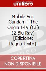 Mobile Suit Gundam - The Origin I-IV (CE) (2 Blu-Ray) [Edizione: Regno Unito] dvd