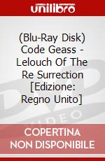 (Blu-Ray Disk) Code Geass - Lelouch Of The Re Surrection [Edizione: Regno Unito] brd