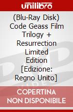 (Blu-Ray Disk) Code Geass Film Trilogy + Resurrection Limited Edition [Edizione: Regno Unito] brd