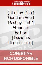 (Blu-Ray Disk) Gundam Seed Destiny Part 1 Standard Edition [Edizione: Regno Unito] brd