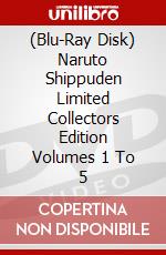 (Blu-Ray Disk) Naruto Shippuden Limited Collectors Edition Volumes 1 To 5 brd