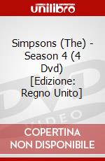 Simpsons (The) - Season 4 (4 Dvd) [Edizione: Regno Unito] dvd