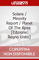 Solaris / Minority Report / Planet Of The Apes [Edizione: Regno Unito] dvd