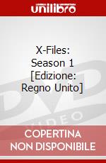 X-Files: Season 1 [Edizione: Regno Unito] dvd