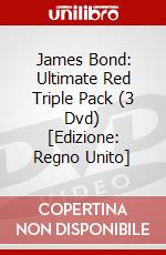 James Bond: Ultimate Red Triple Pack (3 Dvd) [Edizione: Regno Unito] dvd