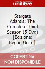 Stargate Atlantis: The Complete Third Season (5 Dvd) [Edizione: Regno Unito] dvd