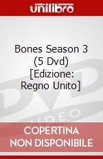 Bones Season 3 (5 Dvd) [Edizione: Regno Unito] dvd