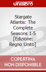 Stargate Atlantis: The Complete Seasons 1-5 [Edizione: Regno Unito] dvd