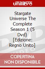 Stargate Universe The Complete Season 1 (5 Dvd) [Edizione: Regno Unito] dvd