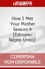 How I Met Your Mother Season 4 [Edizione: Regno Unito] dvd