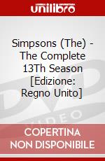 Simpsons (The) - The Complete 13Th Season [Edizione: Regno Unito] dvd