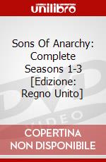 Sons Of Anarchy: Complete Seasons 1-3 [Edizione: Regno Unito] dvd