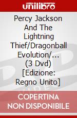 Percy Jackson And The Lightning Thief/Dragonball Evolution/... (3 Dvd) [Edizione: Regno Unito] dvd