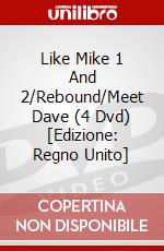 Like Mike 1 And 2/Rebound/Meet Dave (4 Dvd) [Edizione: Regno Unito] dvd