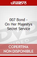 007 Bond - On Her Majestys Secret Service dvd