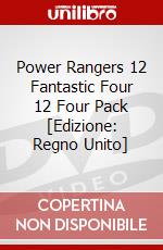 Power Rangers 12 Fantastic Four 12 Four Pack [Edizione: Regno Unito] dvd