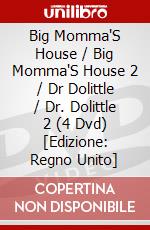 Big Momma'S House / Big Momma'S House 2 / Dr Dolittle / Dr. Dolittle 2 (4 Dvd) [Edizione: Regno Unito] dvd