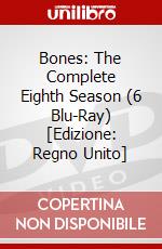 Bones: The Complete Eighth Season (6 Blu-Ray) [Edizione: Regno Unito] dvd