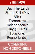Day The Earth Stood Still /Day After Tomorrow/ Independence Day (3 Dvd) [Edizione: Regno Unito] dvd