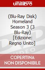 (Blu-Ray Disk) Homeland Season 3 (3 Blu-Ray) [Edizione: Regno Unito] brd