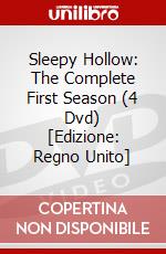 Sleepy Hollow: The Complete First Season (4 Dvd) [Edizione: Regno Unito] dvd