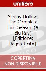 Sleepy Hollow: The Complete First Season (4 Blu-Ray) [Edizione: Regno Unito] dvd