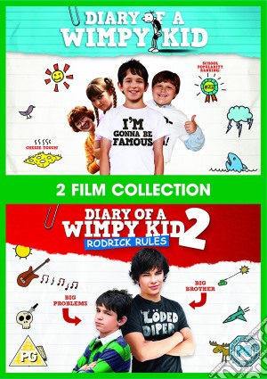 Diary Of A Wimpy Kid 1 & 2 (2 Dvd) [Edizione: Regno Unito] film in dvd di David Bowers,Thor Freudenthal