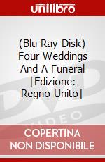 (Blu-Ray Disk) Four Weddings And A Funeral [Edizione: Regno Unito] brd