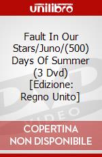 Fault In Our Stars/Juno/(500) Days Of Summer (3 Dvd) [Edizione: Regno Unito] dvd