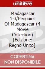 Madagascar 1-3/Penguins Of Madagascar (4 Movie Collection) [Edizione: Regno Unito] dvd