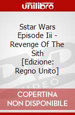 Sstar Wars Episode Iii - Revenge Of The Sith [Edizione: Regno Unito] dvd