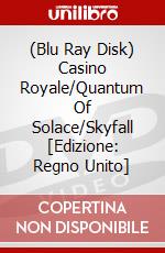 (Blu Ray Disk) Casino Royale/Quantum Of Solace/Skyfall [Edizione: Regno Unito] dvd