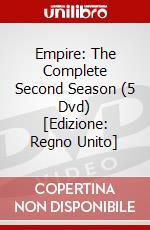 Empire: The Complete Second Season (5 Dvd) [Edizione: Regno Unito] dvd