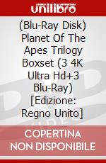 (Blu-Ray Disk) Planet Of The Apes Trilogy Boxset (3 4K Ultra Hd+3 Blu-Ray) [Edizione: Regno Unito] brd