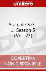 Stargate S.G - 1: Season 5 (Vol. 23) dvd