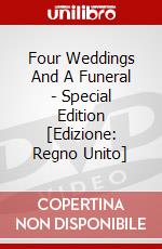 Four Weddings And A Funeral - Special Edition [Edizione: Regno Unito] dvd