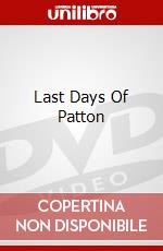 Last Days Of Patton dvd