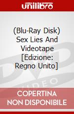 (Blu-Ray Disk) Sex Lies And Videotape [Edizione: Regno Unito] brd