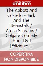 The Abbott And Costello - Jack And The Beanstalk / Africa Screams / Colgate Comedy Hour Dvd [Edizione: Regno Unito] dvd